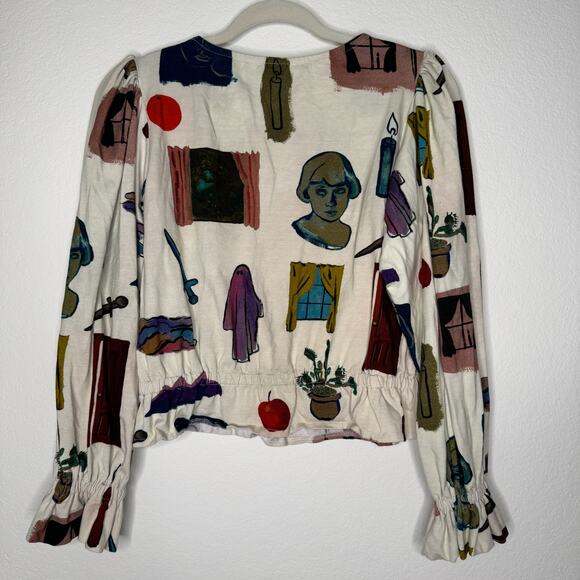 Samantha Pleet Cloud Shirt in Dreaming Print - Picture 5 of 13